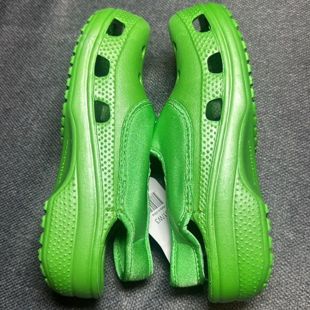 Crocs Crocling Kids Green Water Shoes NWT